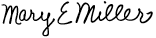 Miller's Signature